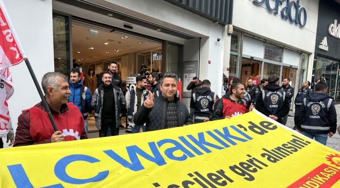 LCWaikiki Depo İşçisi Serkan Yılmaz, işçilerin hakkını savunduğu ve deprem bölgesine yardıma gittiği gerekçesiyle işten çıkarıldı