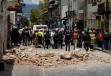 Ekvador’daki depremde en az 14 kişi hayatını kaybetti