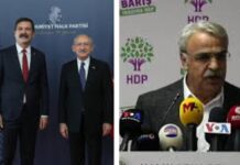 HDP ve TİP’ten Kılıçdaroğlu’nun adaylığı için hayırlı olsun ve tebrik mesajı