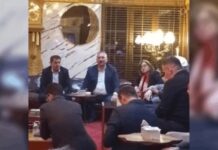 Gaziantep’te Vali, AKP’nin seçim çalışmasında