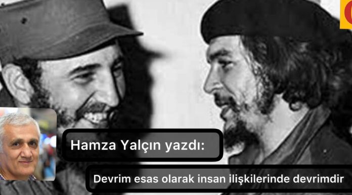 Devrim esas olarak insan ilişkilerinde devrimdir