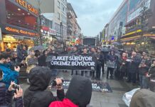 Sancaktepe Yerel Demokrasi Meclisi, deprem felaketinin 2. ayında Sarıgazi’de bir araya geldi: “Felaket Sürüyor Öfkemiz Büyüyor”