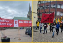 İsveç’te 1 Mayıs’ta alanlardaydık