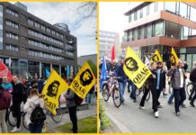 Münster’de 1 Mayıs coşku ile kutlandı