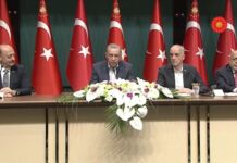 Erdoğan, seçim öncesi kamu işçilerinin zam oranı açıkladı: “Bu toplu sözleşme ile refah payı dahil ücretlerde yüzde 45 zam yapıyoruz. En düşük ücreti 15 bin TL’ye çıkarıyoruz”