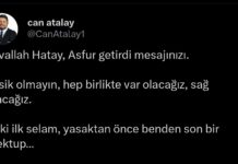 Tutsak avukat Can Atalay’dan mektup: “Hatay’ı hep birlikte yeniden kuracağız”
