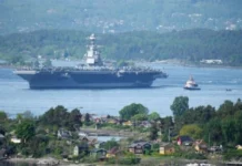 ABD’nin en büyük uçak gemisinin Norveç ziyaretine Rusya’dan tepki