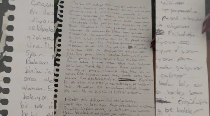 Marmaray’da bugün intihar eden gencin son mektubu ortaya çıktı: “Yoruldum, gençliğimi çaldılar. AKP’ye ve destekleyenlere hakkımı helal etmiyorum”