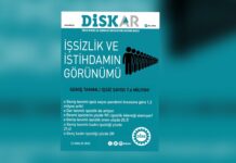 DİSK-AR’ın “İşsizlik ve İstihdam” raporuna göre geniş tanımlı işsiz sayısı 8,3 milyon