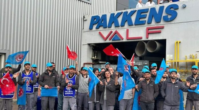 Pakkens fabrikasında direniş kazanımla sonuçlandı