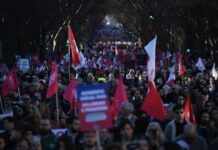 Portekiz’de işçiler, fiyat artışlarına karşı zam talebiyle greve gitti
