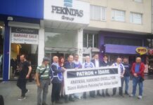 İşten atılan Aluform Pekintaş işçilerine destek eylemindeydik