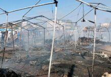 Hatay’da AFAD çadırkentinde yangın: 50 çadır yandı