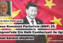 Alman Komünist Partisi’nin (DKP) 25. Kongresi’nde Çin Halk Cumhuriyetiyle İlgili Alınan Kararın Eleştirisi