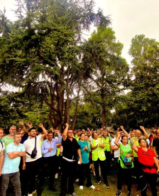 BTO-Sen’de örgütlü Ağaç AŞ direnişçileri 3. gününde