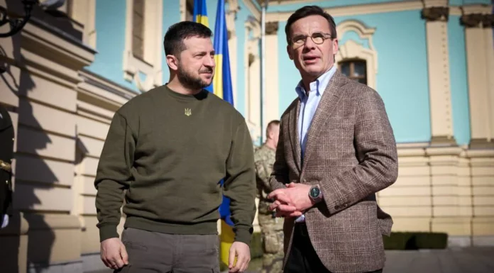Zelenski, İsveç’i ziyaret etti