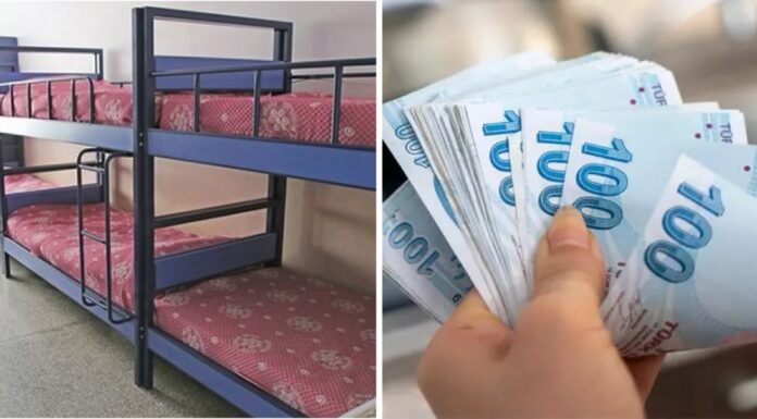 Öğrencilerin yurt ücretleri neredeyse yüzde 100 arttı