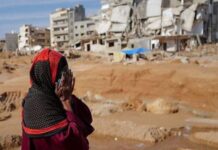 Libya’da yaşanan felaketin ardından 43 bin Libyalı yerinden oldu