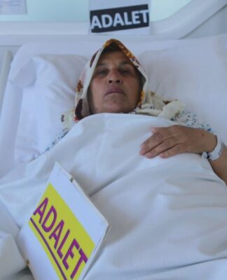 Emine Şenyaşar sağlık sorunları nedeniyle Adalet Nöbeti’ne ara verdi