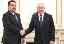 Irak Başbakanı ile bir araya gelen Putin, “egemen bir Filistin devleti” çağrısı yaptı