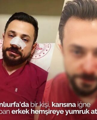 “Benim karıma bir erkek nasıl iğne yapar?” diyen adam erkek hemşireyi darp etti