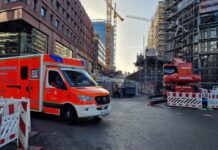 Hamburg: İnşaat sahasında meydana gelen iş kazasında beş kişi öldü