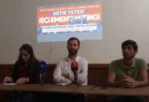 İşçi Emekçi Birliği, 19 Kasım’da Kartal’da, “Açlık, yoksulluk, baskı, savaş ve sömürü düzenine artık yeter” diyerek miting düzenleyeceğini duyurdu