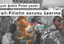 İsrail-Filistin sorunu üzerine – I