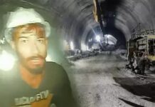 Hindistan’da tünelde mahsur kalan işçiler ilk kez görüntülendi