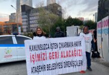 Direnen Ataşehir Belediyesi işçileri kazandı
