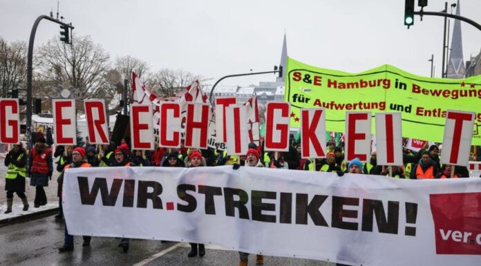 Almanya’da grevler olumlu sonuç verdi: Kamu sektörü çalışanlarının maaşlarına zam yapılacak