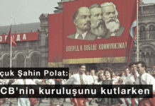 SSCB’nin kuruluşunu kutlarken
