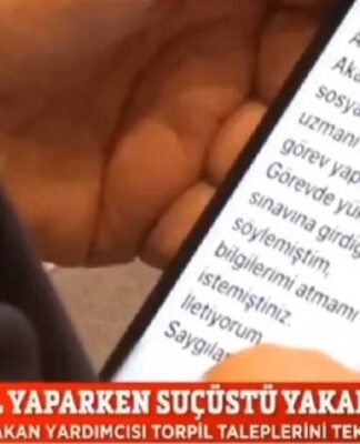İşte AKP Türkiyesi: Adalet Bakan Yardımcısı’nın torpil yazışmaları kameralara yansıdı