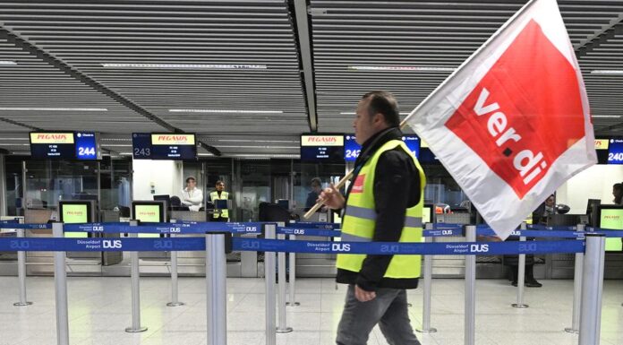 Almanya’da havalimanı çalışanları greve gidiyor