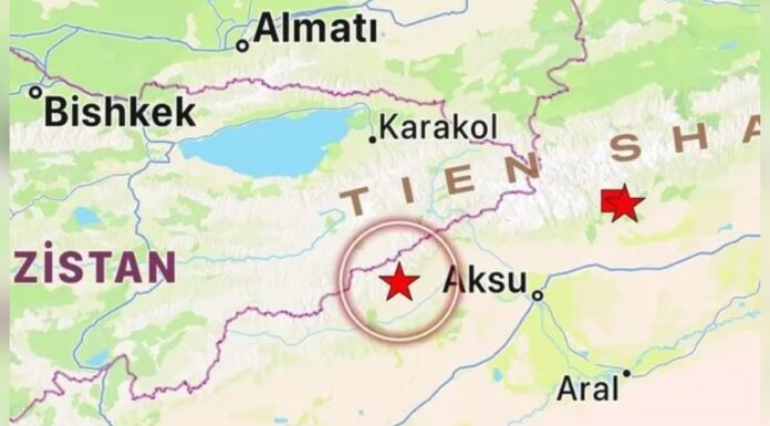 Kırgızistan’da 7 büyüklüğünde deprem meydana geldi!
