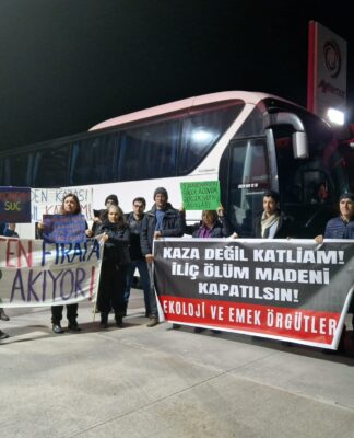 İliç’e gitmek isteyen çevreciler Sivas il sınırında durduruldu