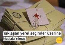 Yaklaşan yerel seçimler üzerine