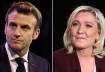 Sağcı Le Pen, Macron’u ülkeyi savaşa sürüklemekle suçladı