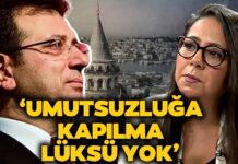 Sera Kadıgil: “Ben kişisel olarak İstanbullu bir kadın olarak 31 Mart günü gideceğim ve Ekrem İmamoğlu’na oy vereceğim”