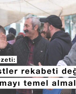 Haftanın Özeti: Sosyalistler rekabeti değil dayanışmayı temel almalıdır