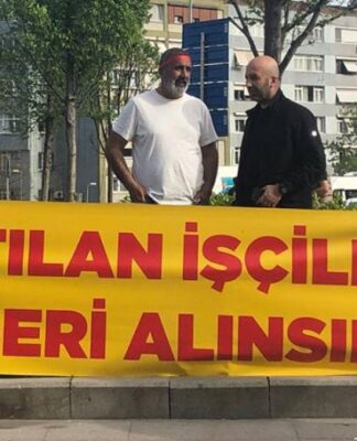 Şişli Belediyesi’nde 48 kişi işten çıkarılınca direnen işçilerin yanında açlık grevine başlayan sendika şube başkanı Genel-İş Başkanı Remzi Çalışkan tarafından Ankara’ya çağrıldı
