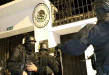 Ekvador ve Meksika arasında kriz: Ekvador polisi, Meksika Büyükelçiliği binasına baskın yaptı