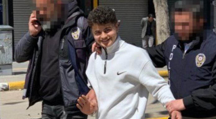 Van’daki eylemlerde, eylemlerin sembolü haline gelen genç tutuklandı