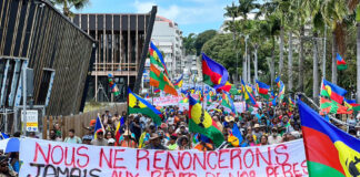 Fransız sömürgeciliğine karşı ayaklanan Yeni Kalkedonya’da eylemleri yöneten lider Christian Tein destekçilerine çağrıda bulundu