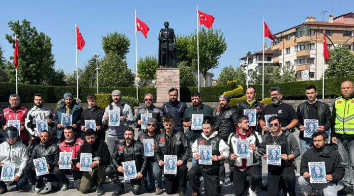 Bolu’da motokuryeler Ata Emre Akman’ın öldürülmesini protesto etti