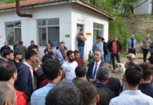 Çorum’da Maden-Sen üyesi işçiler “6 ay ücretsiz izin” dayatmasına karşı direnişteler