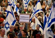 İsrailliler, esir takası anlaşması ve Netanyahu’nun istifası talebiyle eylemlerini sürdürdü