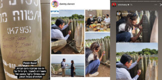 ABD’li siyasetçi İsrail’i ziyaret etti, Gazze’ye atılan bombaların üzerine “bitirin onları” yazdı