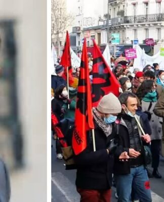 Fransa’da eğitimciler eylemdeydi