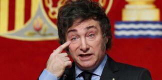 Hamburg’ta Arjantin Devlet Başkanı Milei protesto edildi